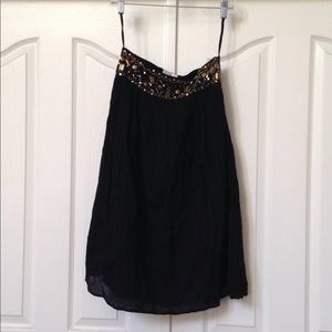 FINAL MARKDOWN Women's Raiment Fashions Beaded & Sequin skirt sml